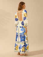 Lillian™ | Floral Holiday Dress