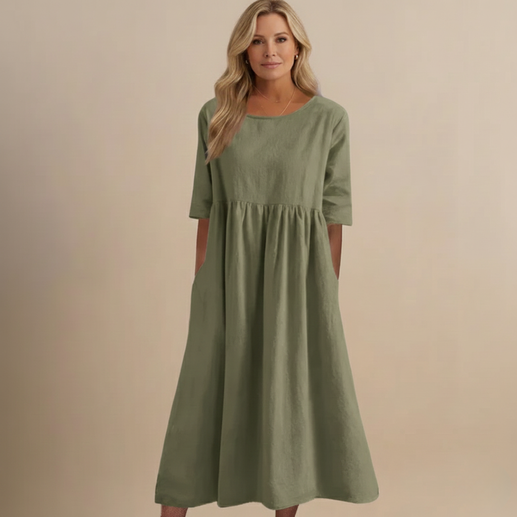 Mariella Flattering Everyday Dress