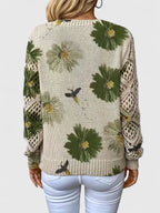 Kaiti™ - Elegant Floral Sweater