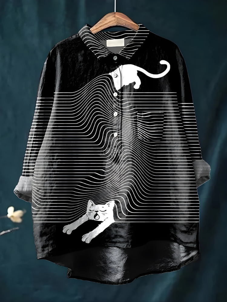 Tresha™ Playful Print Blouse