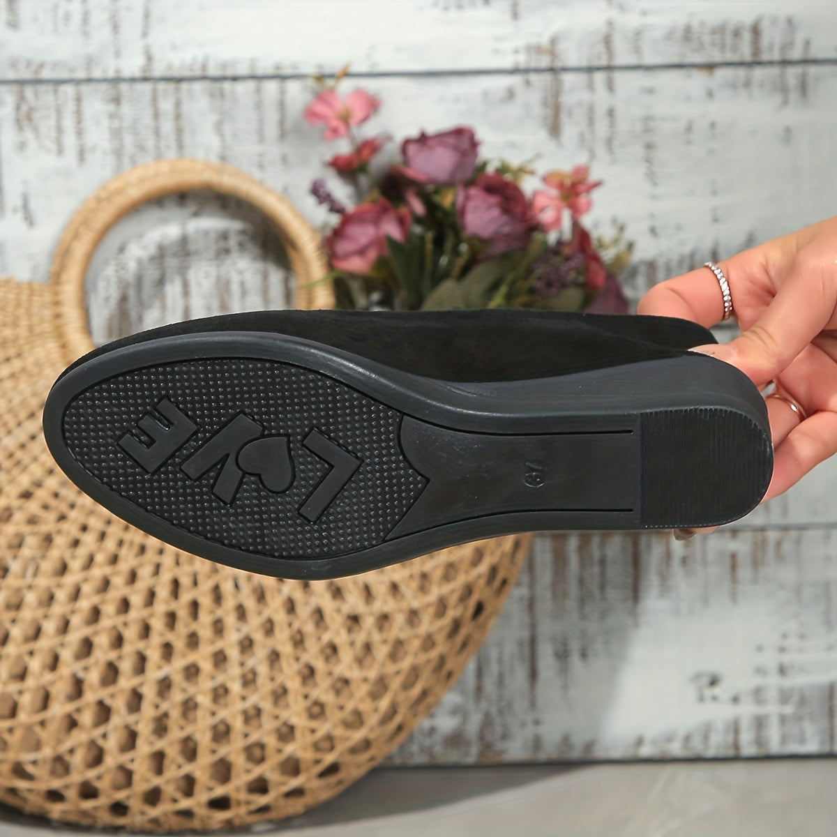 Sarah™ Wedge Ballerina Flats