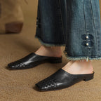 Mila™ Genuine Leather Mules