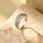 Elegant Gold Ring | Symbol of Strength, Hope & Solidarity