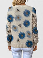 Kaiti™ - Elegant Floral Sweater