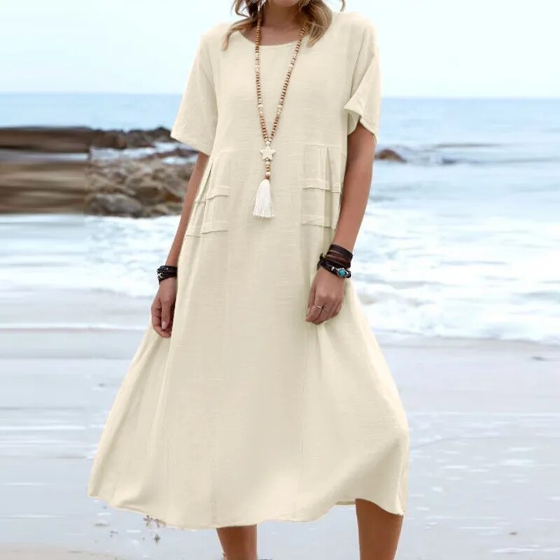Hannah™ | Chic Cotton Sundress